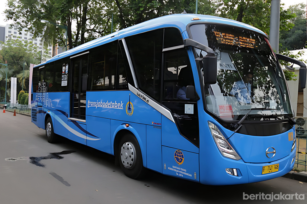 Ilustrasi Bus Transjabodetabek