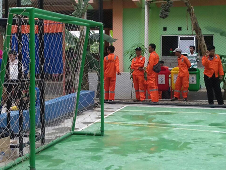 Tiga Petugas PPSU Disiapkan Khusus Merawat RPTRA Marunda
