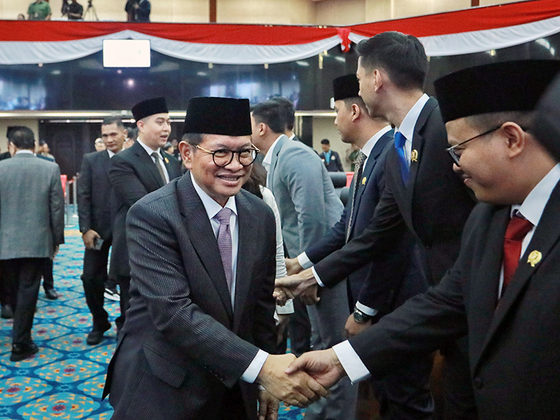  Pramono Hadiri Rapat Paripurna DPRD DKI Soal Laporan Hasil Reses