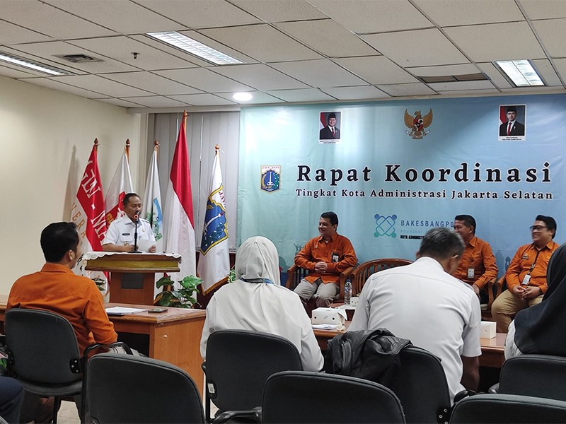 Wakil Walkot Jaksel Buka Kegiatan Pembinaan Statistik Sektoral