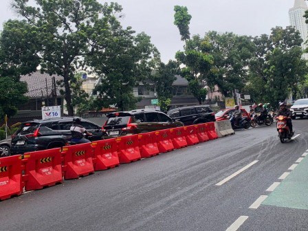 Pengaturan Lalin di Simpang Jalan Pakubuwono VI 