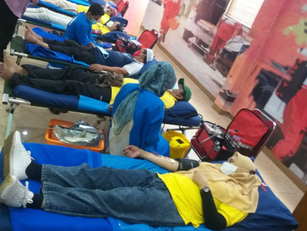Donor Darah Memperingati Satu Dekade Rekan Indonesia Diikuti 167 Peserta 