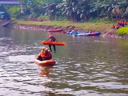 Simulasi Penanggulangan Banjir Warnai Pameran Jakarta Tangguh di KBT