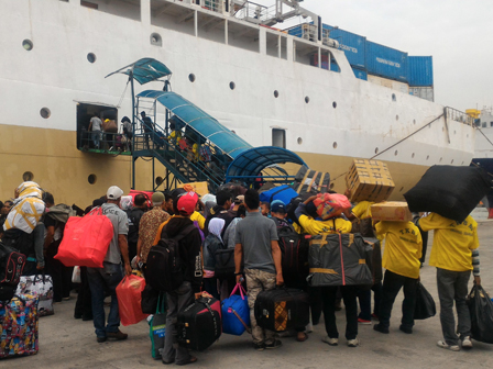 Pemudik Jalur Laut Diperkirakan Meningkat 10 Persen