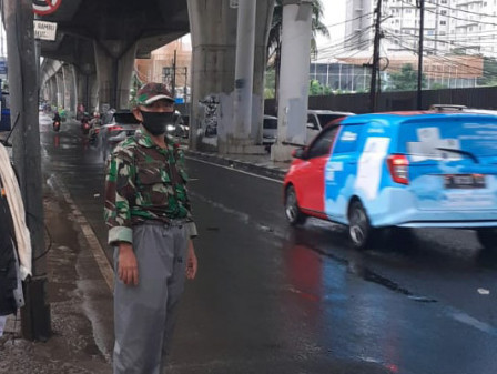 Genangan di Jalan Ciledug Raya Surut Dalam Hitungan Jam 