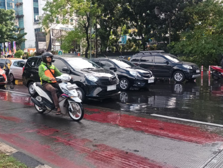 Genangan di Jl DI Panjaitan Surut 