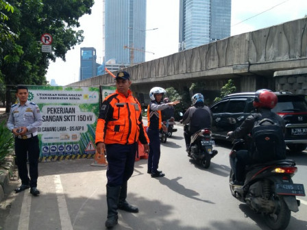 Sudinhub Jaksel Antisipasi Kemacetan Sekitar TPU Karet