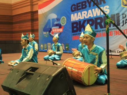 Lomba Marawis Remaja Masjid Berlangsung Meriah