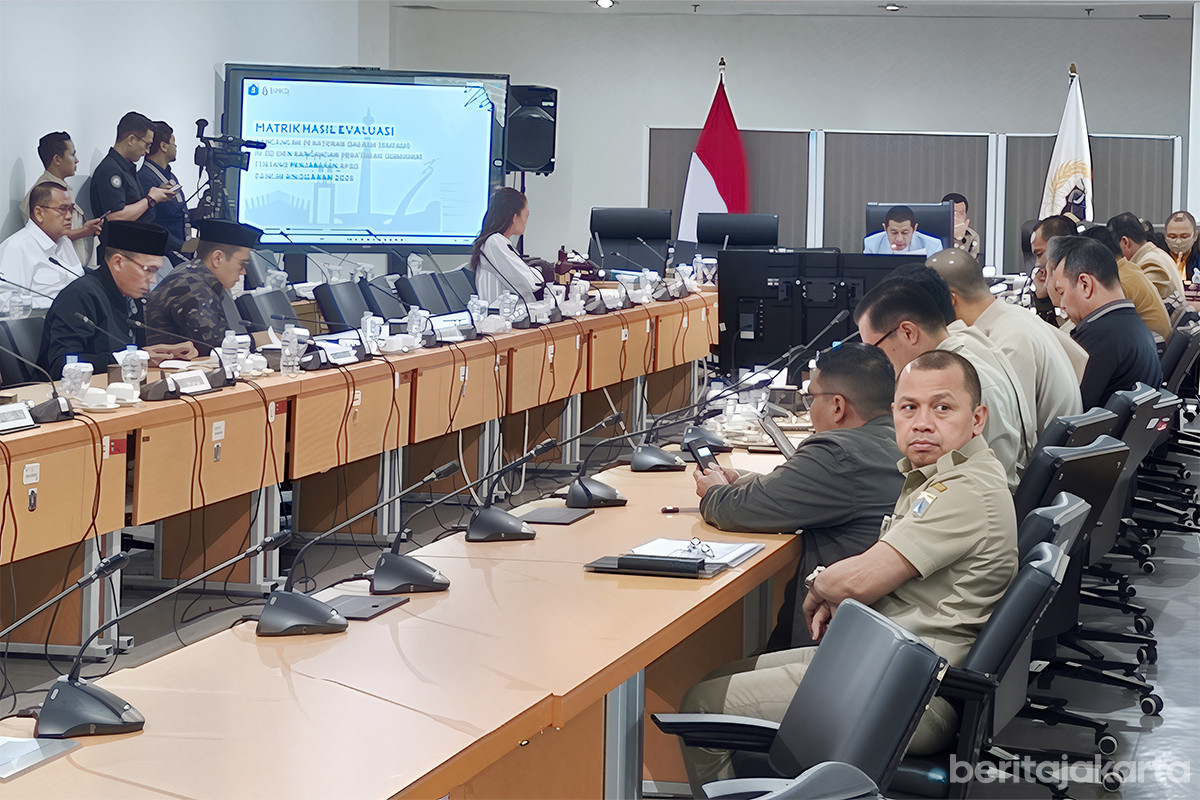 Penyampaian hasil evaluasi Kemendagri dalam Rapat Pimpinan Gabungan (Rapimgab)