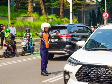  60 Personel Sudinhub Jaksel Bantu Atur Lalin Misa Agung