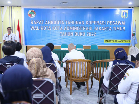 Koperasi Pegawai Kantor Wali Kota Jakarta Timur Gelar RAT tahun 2022