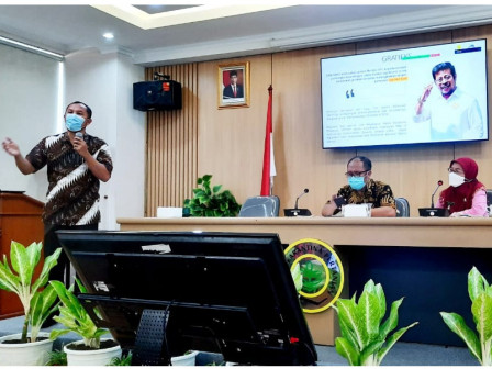 Dinas KPKP-BBUSKP Beri Pembekalan 15 Petani Milenial Calon Pengurus JPN