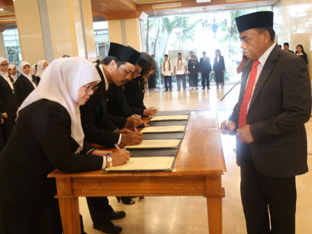 Sekda Lantik 333 Pejabat Fungsional di Balai Kota