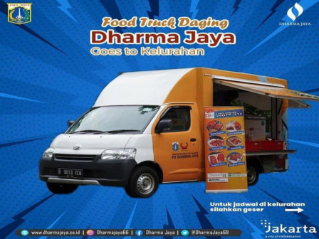 Food Truck Daging Dharma Jaya Kunjungi Seluruh Kelurahan di Jaktim 