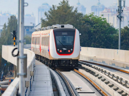 PT LRT Jakarta Targetkan Kereta LRT Jakarta Siap Beroperasi Januari 2019