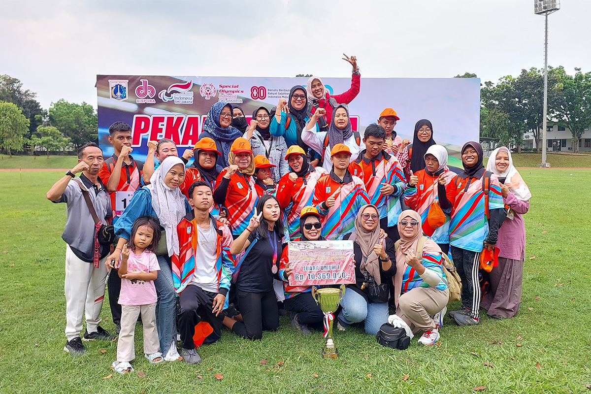 Jaktim berhasil mempertahankan prestasi Juara Umum di Pekan Olahraga Penyandang Disabilitas