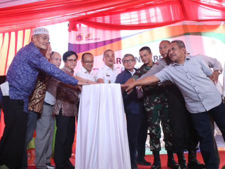 Perumda Pasar Jaya Groundbreaking TPS Blok G Tanah Abang