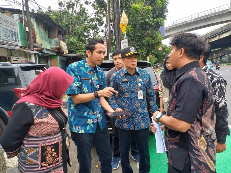 Pemkot Jatim Tinjau Lokasi Pembuatan Jacking di Jalan DI Panjaitan