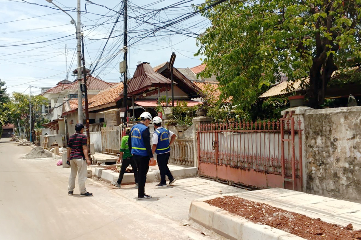 Sudin SDA Jakpus kebut pembangunan saluran air