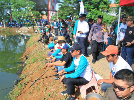 Meriahkan Momentum HUT RI, WJS Gelar Fun Fishing Wali Kota Jaksel Cup 2024 