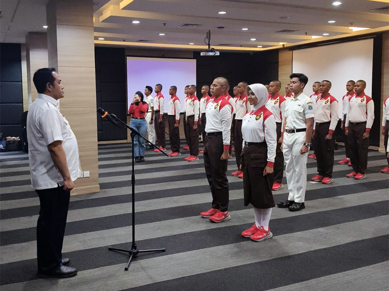 44 Paskibraka Jaktim Mulai Masuk Karantina