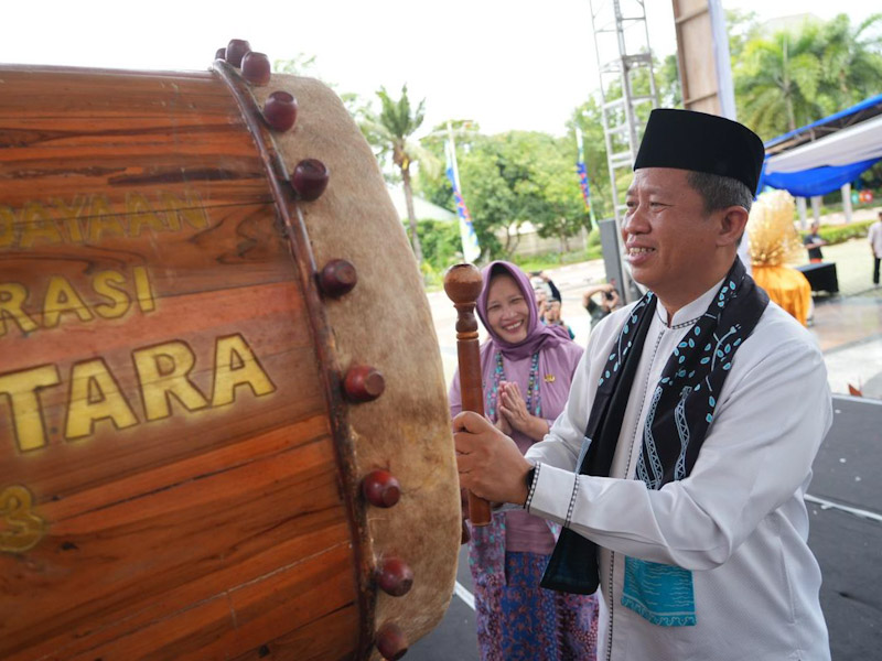 Ali Maulana Hakim Buka Festival Bedug Tingkat Kota Jakarta Utara 