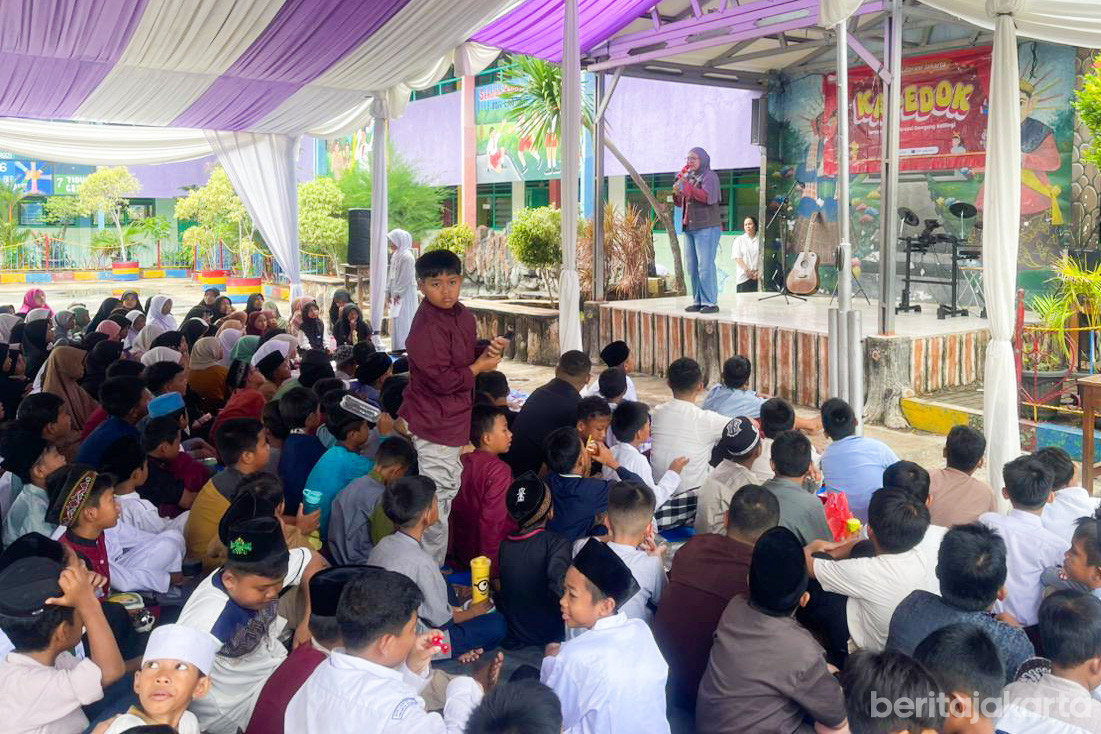 Kegiatan Karedok Sudin Pusip di SDN Lagoa 11