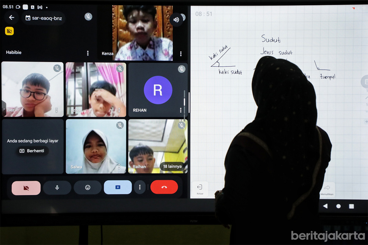 PJJ di SDN Srengseng Sawah 01