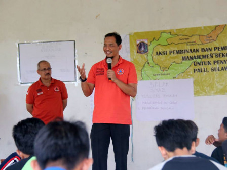  Puluhan Santri di Kabupaten Sigi Ikut Pelatihan dan Pembinaan Dari Tim Psikososial DKI 
