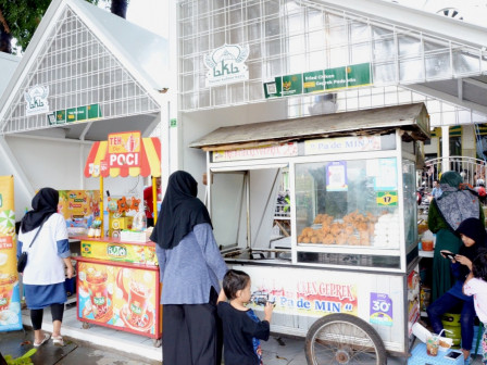 Bazar Kuliner Halal Matraman Binaan Baznas (Bazis) DKI Diminati Masyarakat