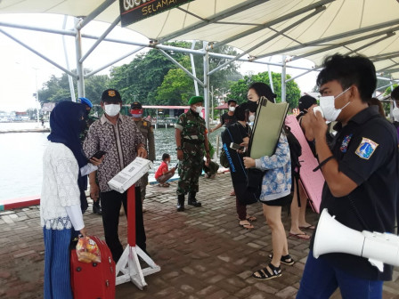 Petugas Gabungan Tingkatkan Pengawasan Kunjungan Wisata di Pulau Pramuka