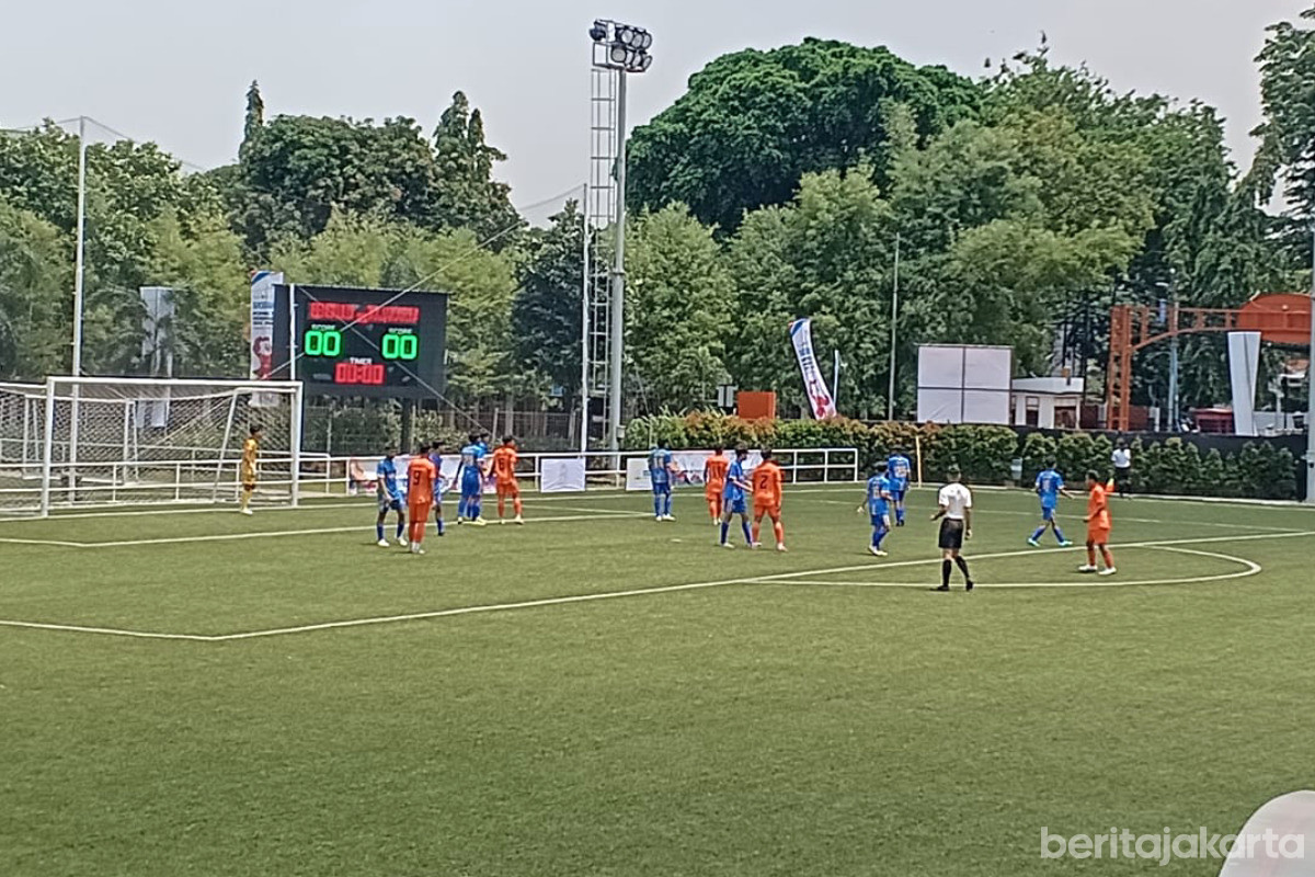 Tim Sepakbola POPNAS DKI Pastikan Tiket Perempat Final 