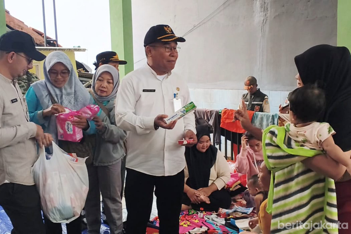 Pengungsi Genangan, di Kedoya Selatan, Tertangani Dengan Baik 