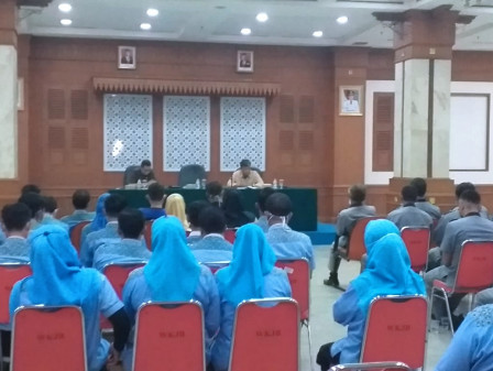 269 PJLP di Lingkup Kantor Walkot Jakbar Ikuti Briefing Kedisplinan