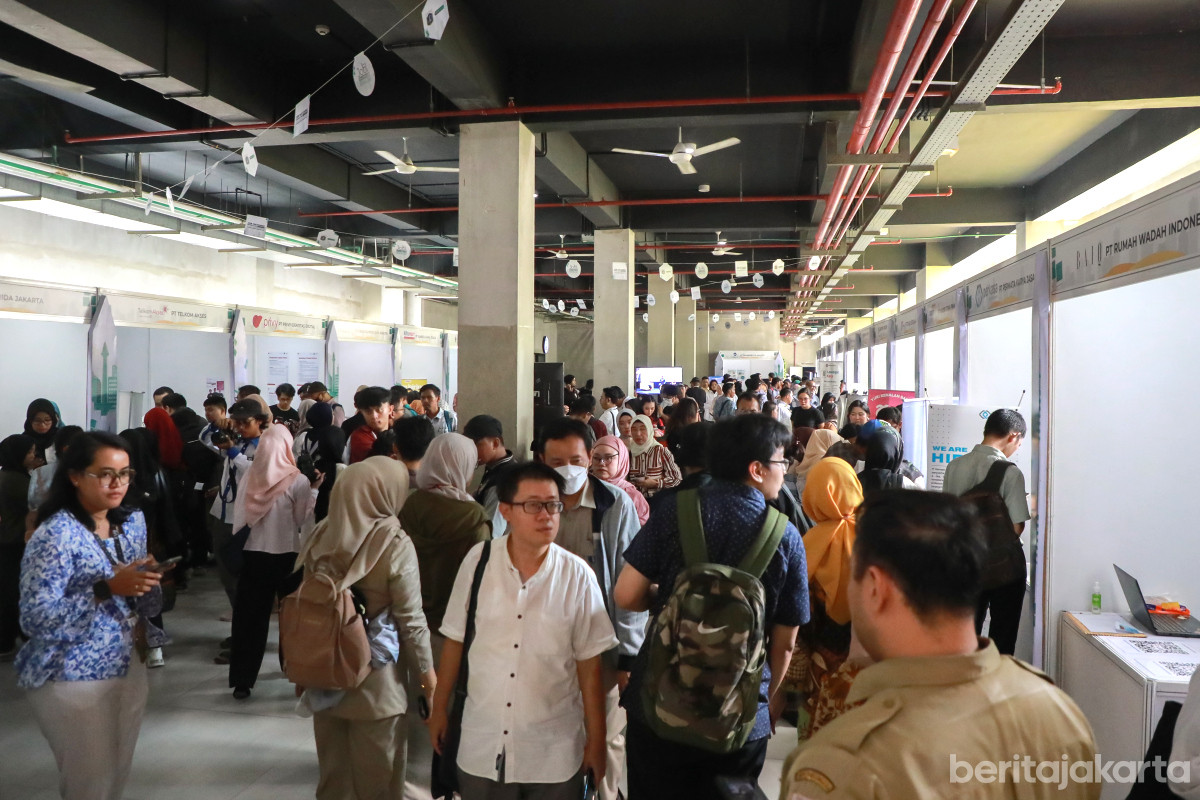 Ratusan Pelamar Kerja mengunjungi Job Fair Disabilitas 2025 di TIM Jakpus