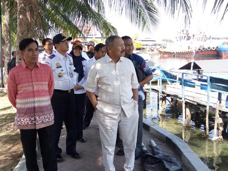 Optimalkan Aset, DPRD Tinjau Pelabuhan Bahtera Jaya