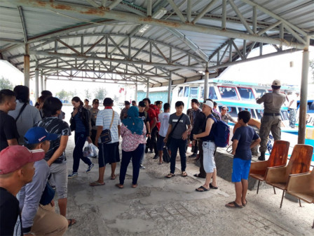Libur Akhir Pekan 2.599 Wisatawan Berkunjung Ke Pulau Seribu