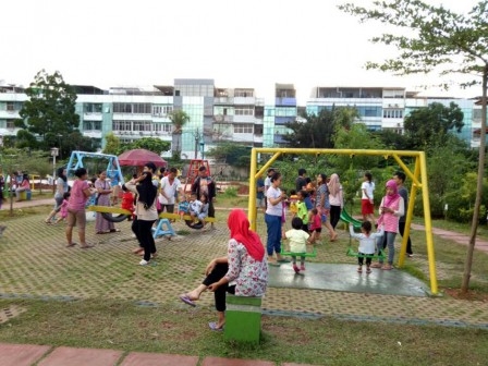 Outdoor RPTRA Bisa Digunakan Selama Lebaran 