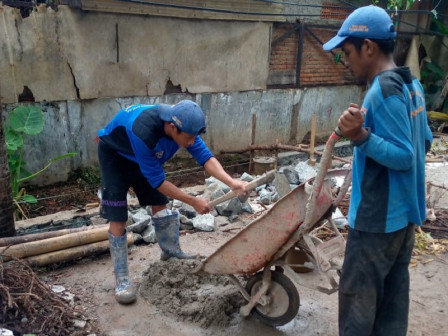 Perbaikan Saluran di Jalan Cendrawasih Sudah 75 Persen 	