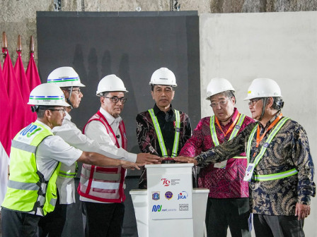 Pembangunan MRT Lin Timur-Barat Fase I Tahap I Resmi Dimulai