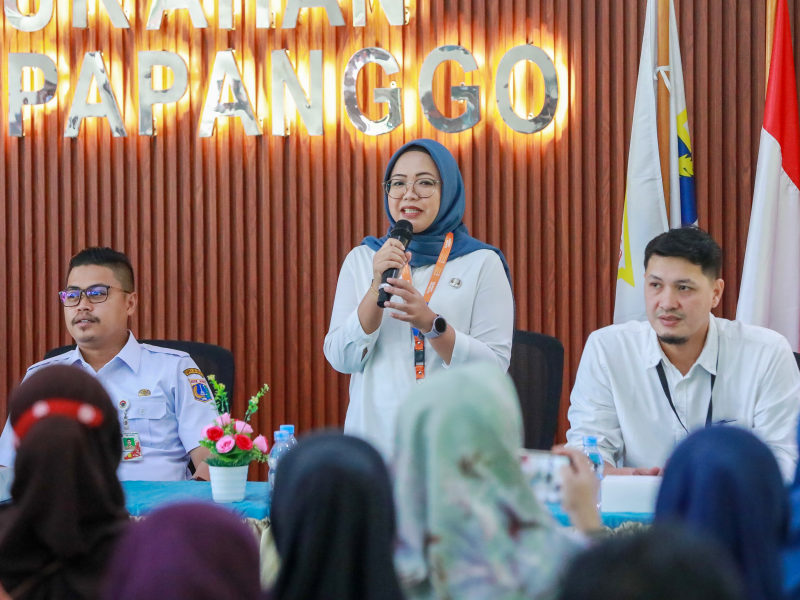 100 Warga Papanggo Meriahkan Kegiatan Ngobrol Bareng Beritajakarta