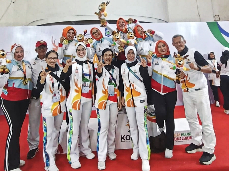 PMKI DKI Jakarta Raih Juara Umum di Fornas VIII NTB 2025