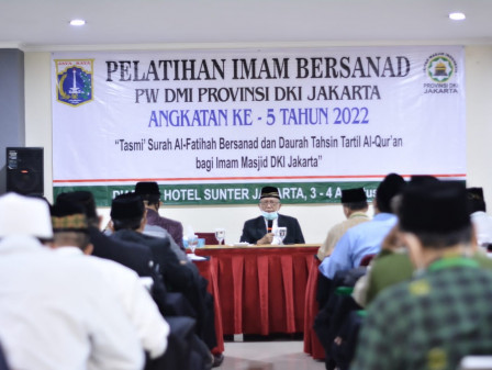 1.000 Pengurus Masjid di DKI Ikuti Pelatihan Imam dan Muadzin Bersanad