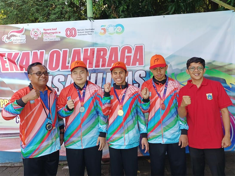 Atlet Panti Cahaya Bathin sabet enam medali di ajang Pekan Olahraga Disabilitas