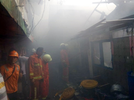  Kebakaran Rumah Warga di Kalibaru Berhasil Diatasi 