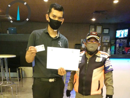 1 Cafe di Gatot Subroto Dikenakan Sanski Teguran Tertulis