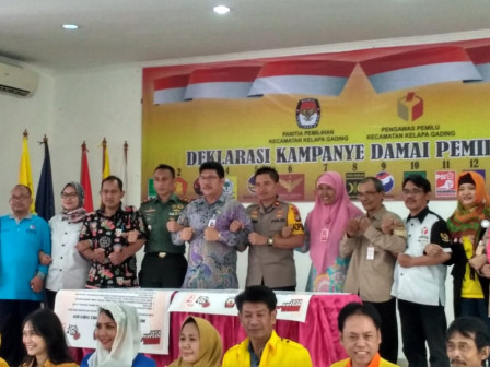 Kecamatan Kelapa Gading Gelar Deklarasi Pemilu Damai