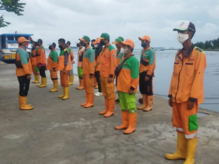 Libur Lebaran, 552 Personel Disiagakan Jaga Kebersihan Pulau
