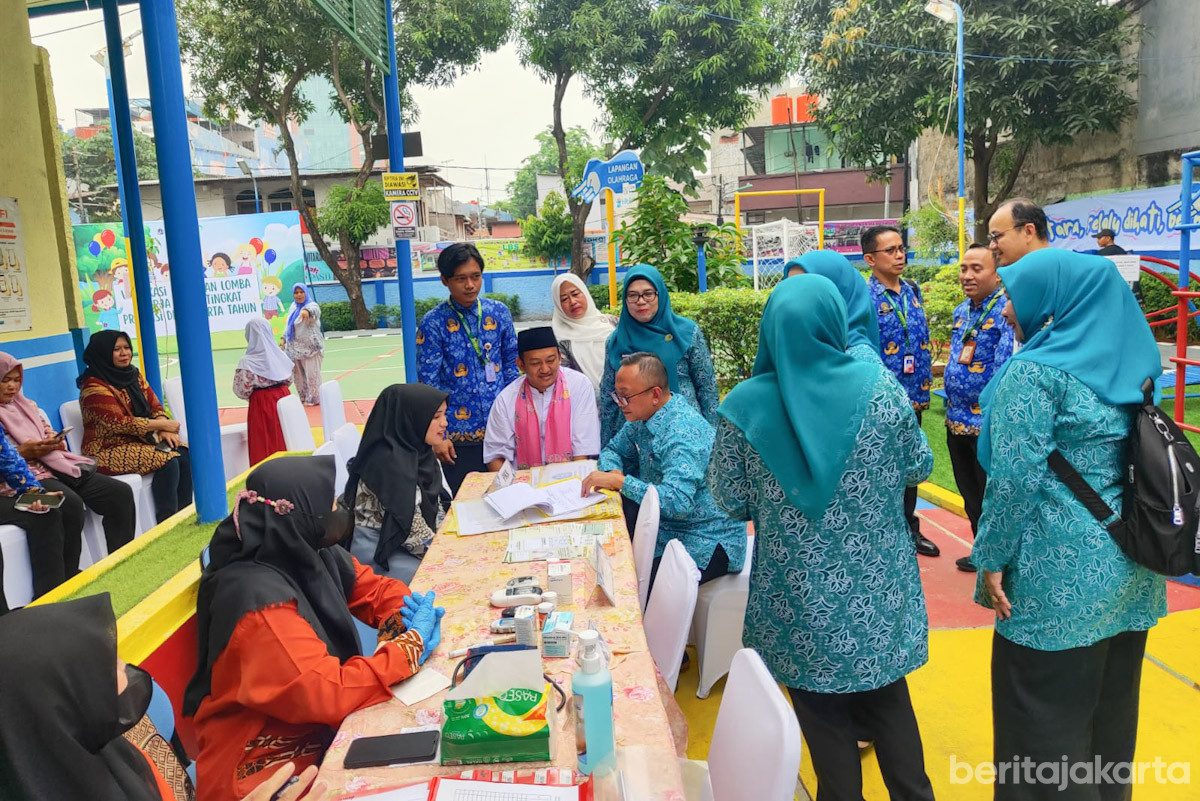 Tim Verifikasi Lapangan (Verlap) lomba Kinerja RPTRA Tingkat Provinsi DKI Jakarta 