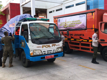 DKI Kirim Bantuan Logistik ke Lokasi Terdampak Gempa di Cianjur